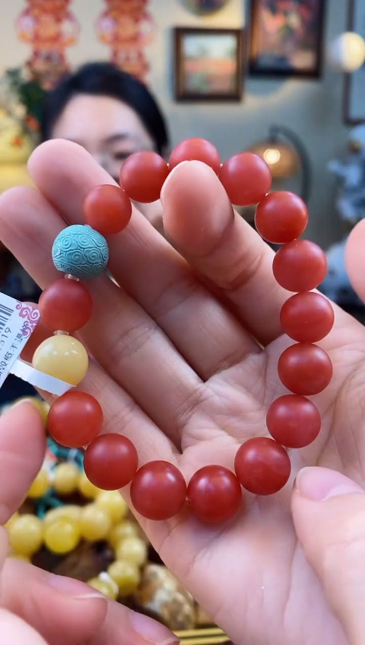 【闪购商品】南红玛瑙手串未镶嵌手串
