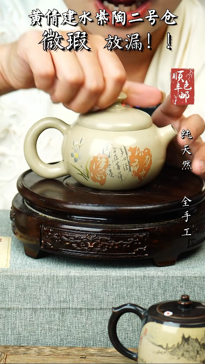 壶微瑕黄倩建水紫陶224