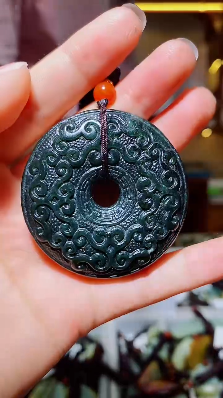 和田玉未镶嵌挂件1