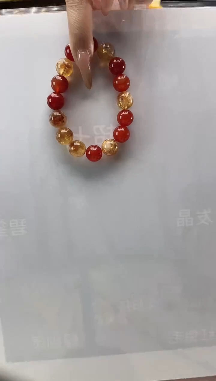 未镶嵌手串水晶新年款玛瑙多宝手串