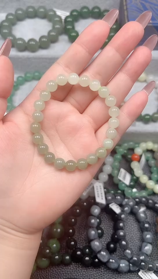未镶嵌手链和田玉手串