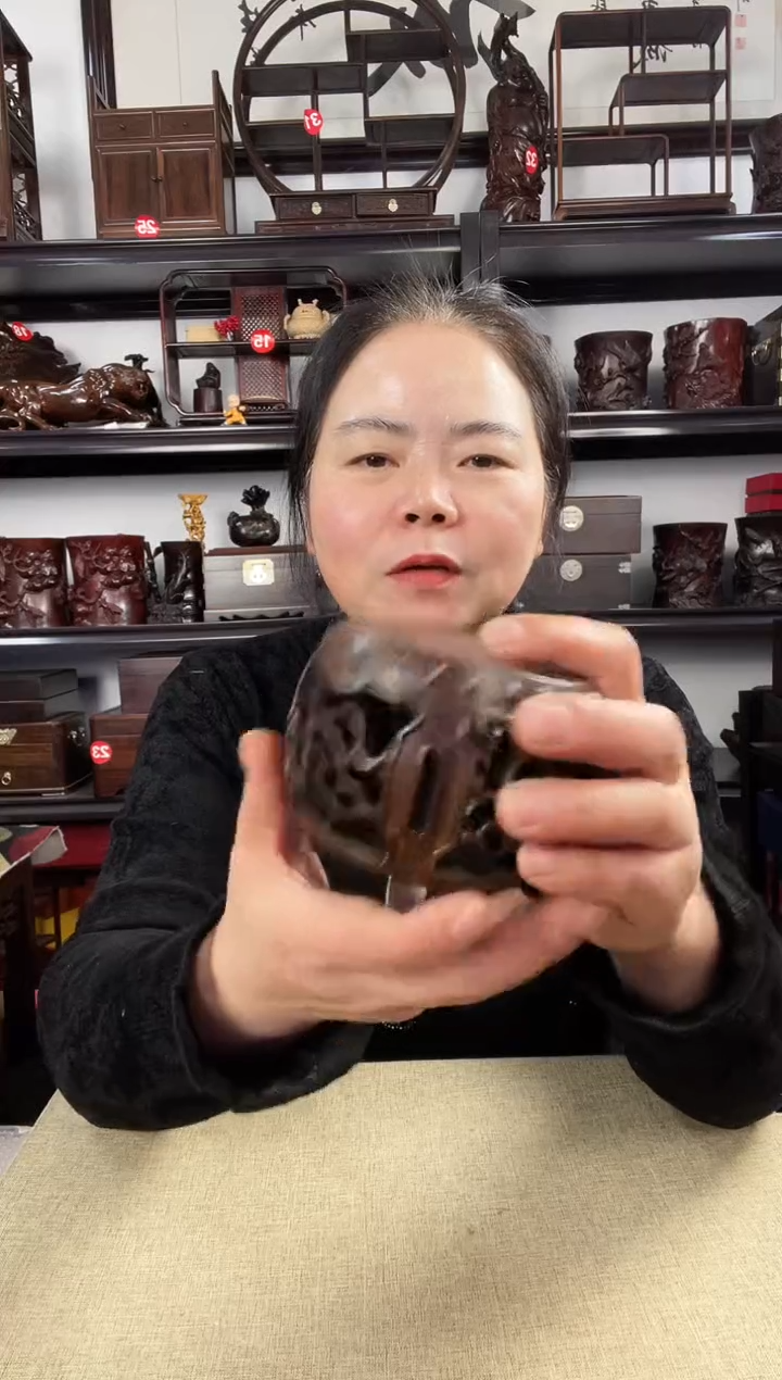木新鼓老李红木工艺品