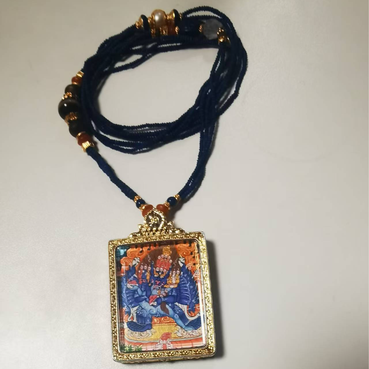 【次第花开】卡 青金石项链