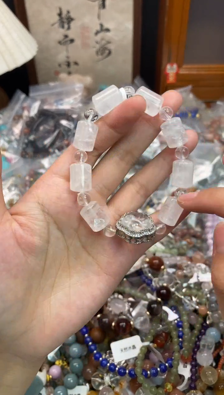 未镶嵌手链水晶421