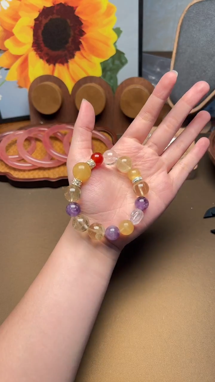 未镶嵌手串水晶1