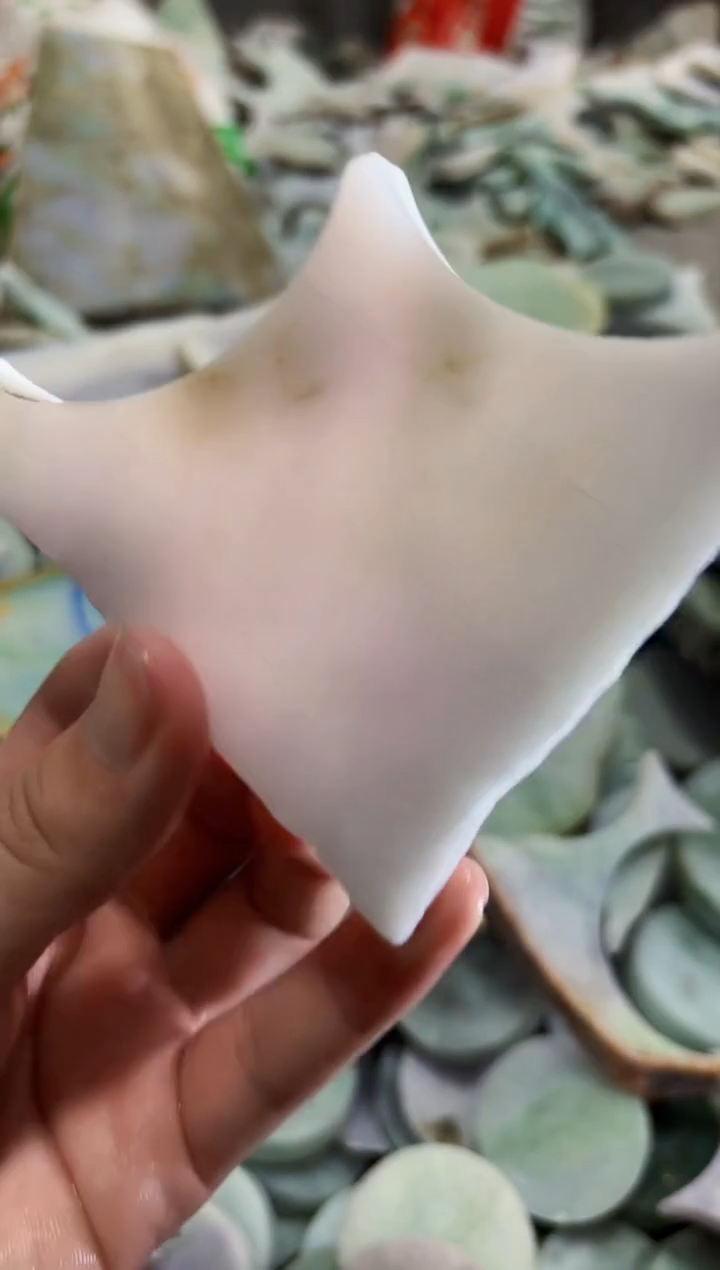 【闪购商品】翡翠颈饰未镶嵌A货白谭2503