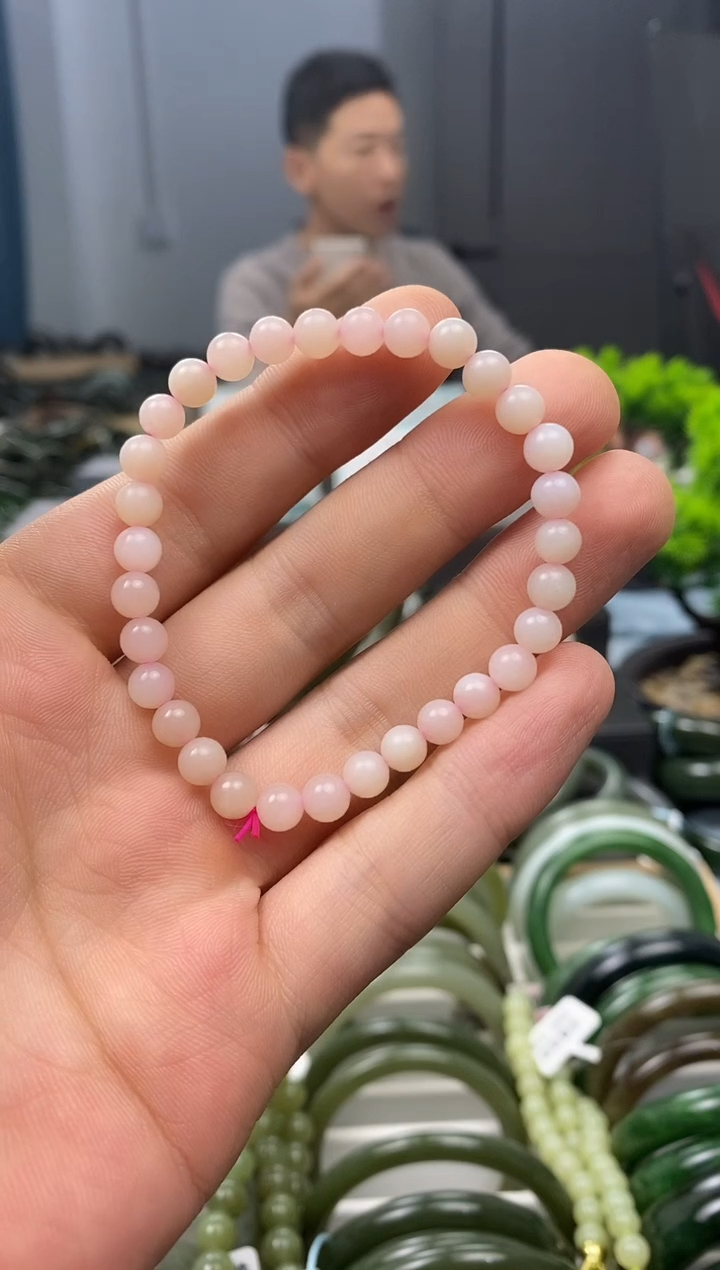 未镶嵌手镯和田玉6mm