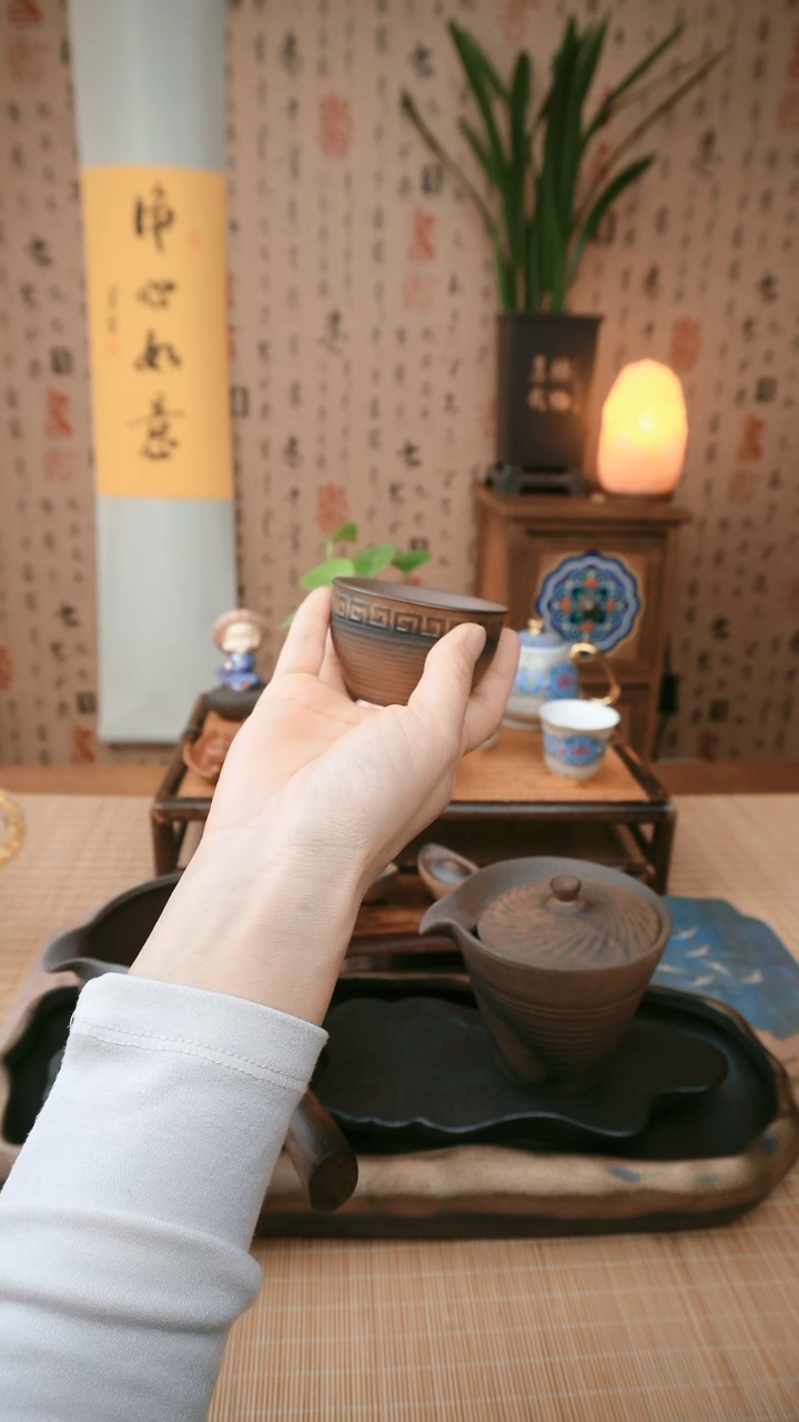 【闪购商品】鎏金粗陶主人杯鎏金粗陶主人杯