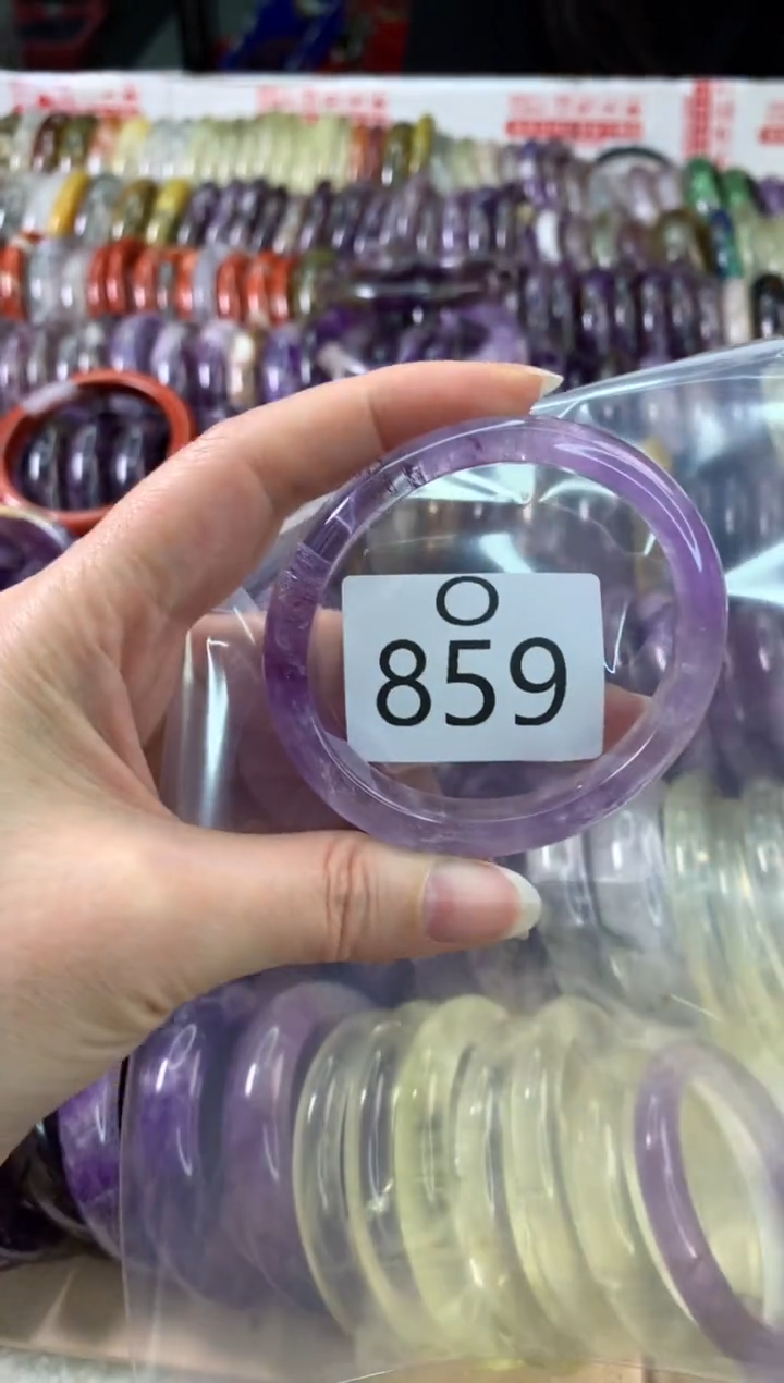 【闪购商品】水晶水晶手镯O未镶嵌859-53