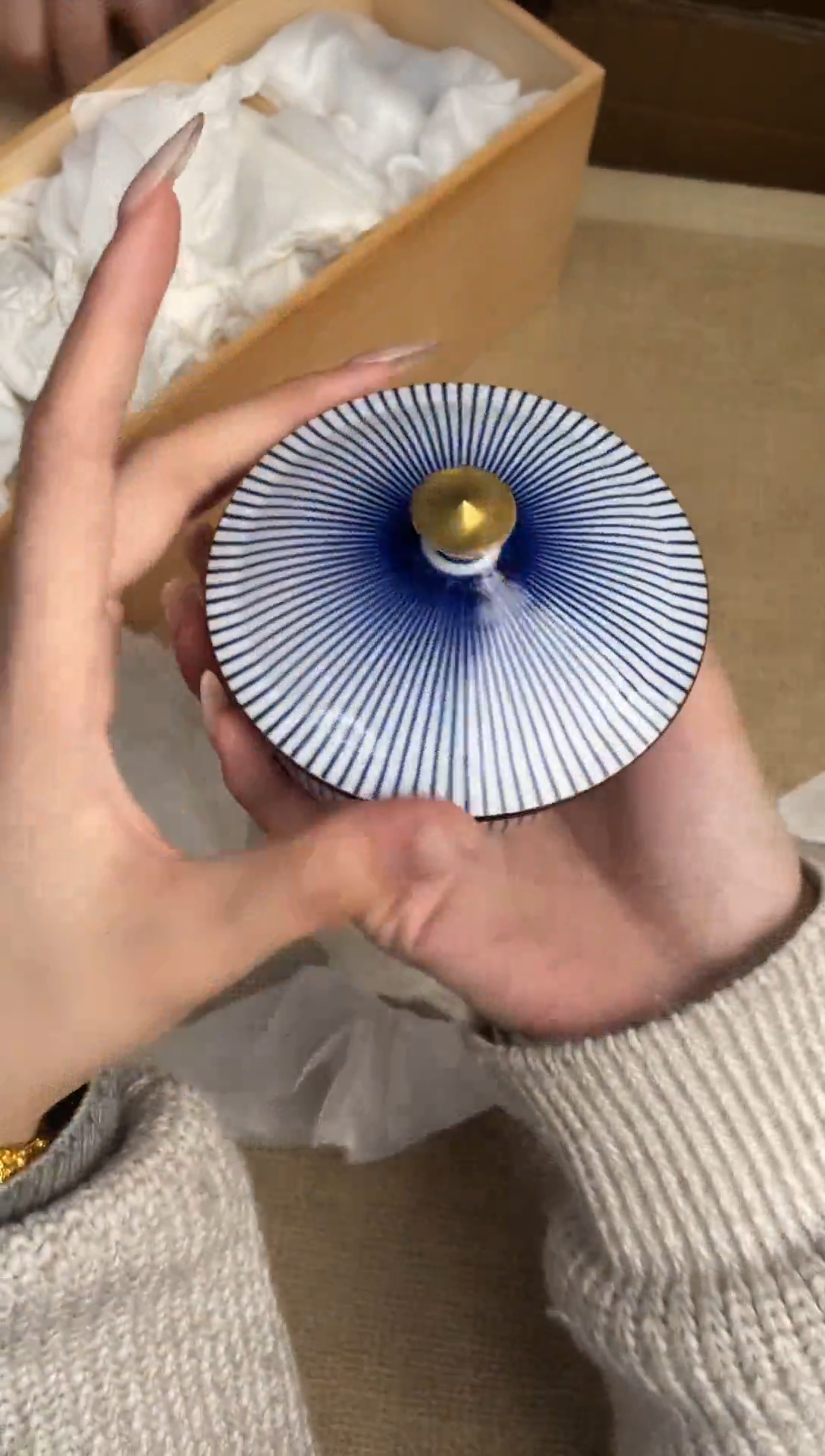 【闪购商品】瓷片56 山清水秀回流瓷器 默认微瑕 5只