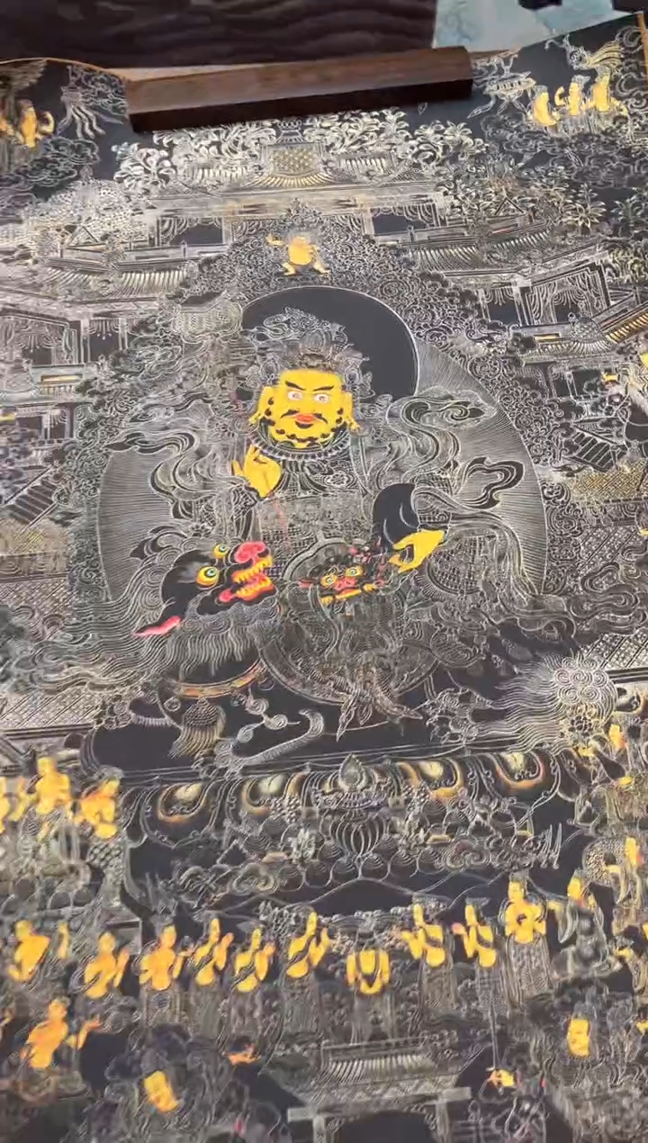 卷轴画刘洋画院老六专属w996
