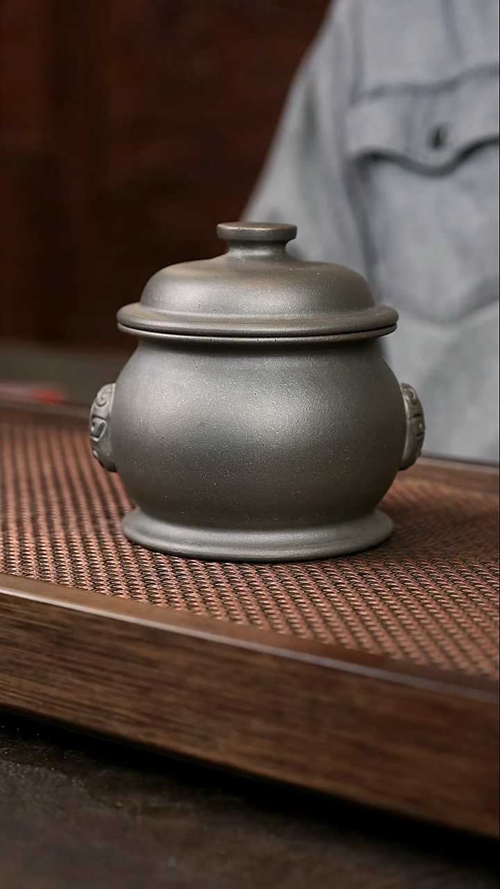 茶壶紫砂岩中泥壶承