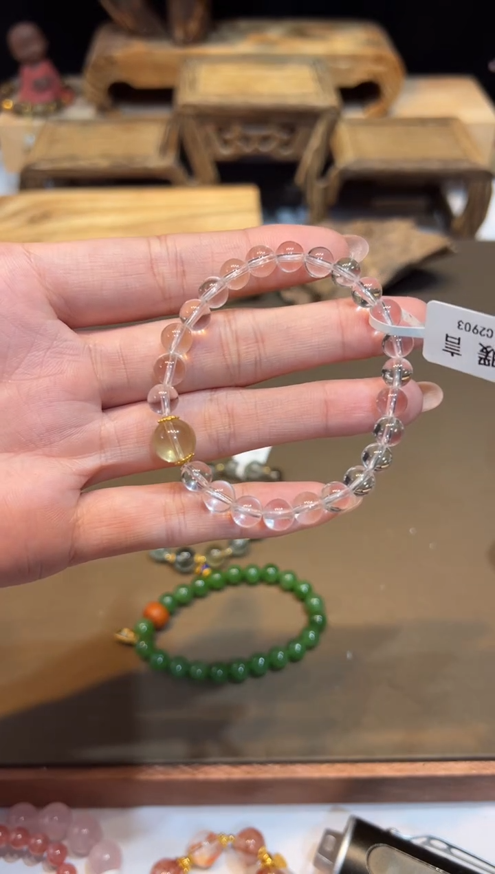 未镶嵌手链水晶手饰@@C2903