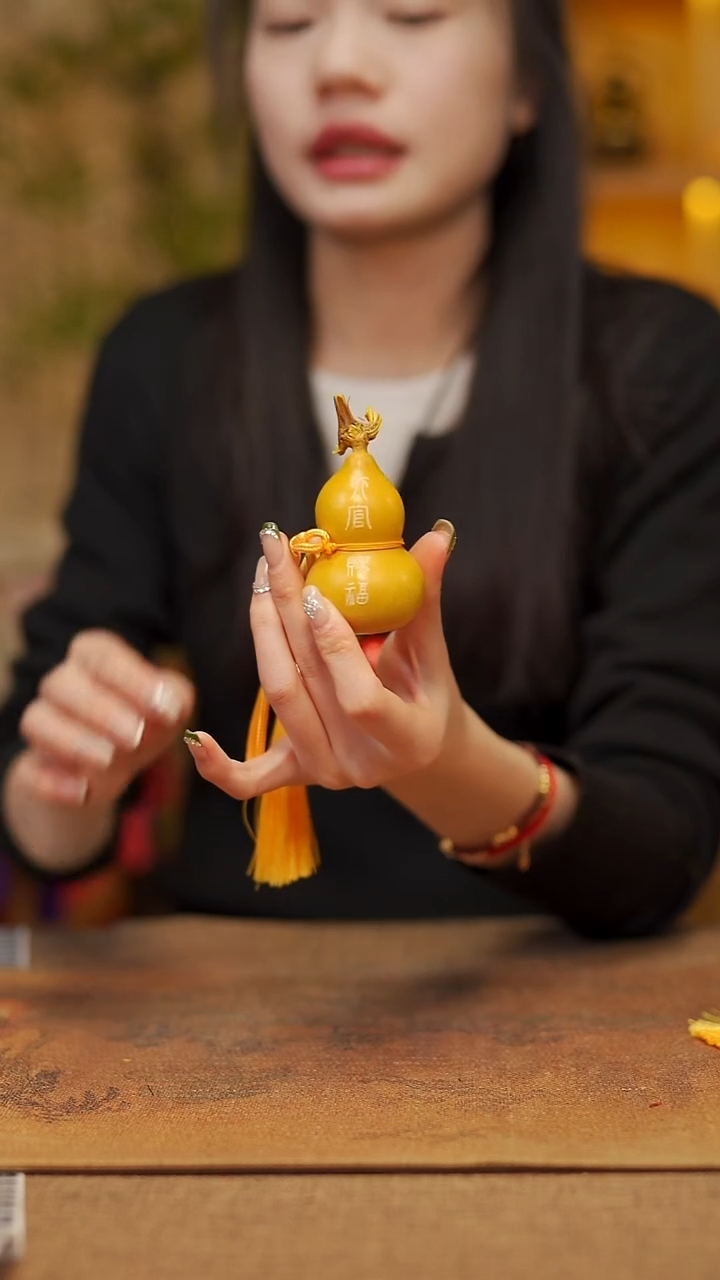 【闪购商品】708宴禾堂天然漆艺小葫芦--58