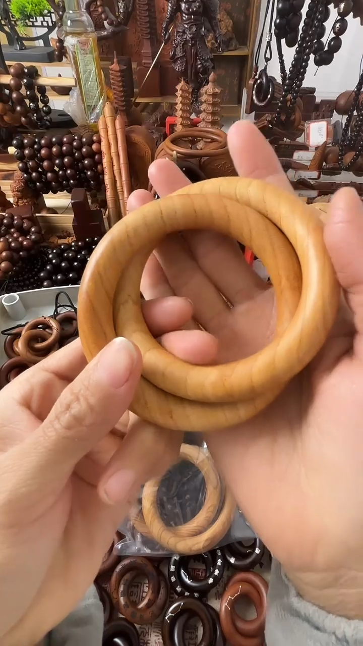 枣木乾坤圈桃木65口一物一拍