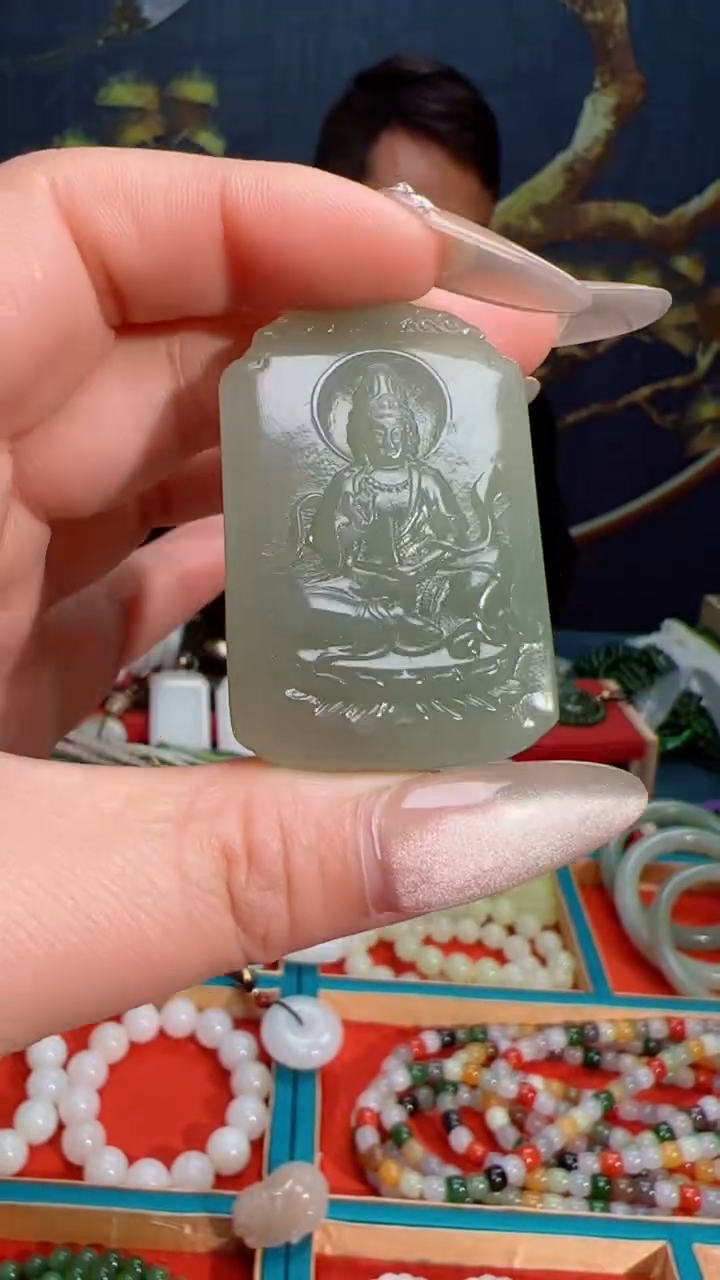 【闪购商品】和田玉吊坠未镶嵌1