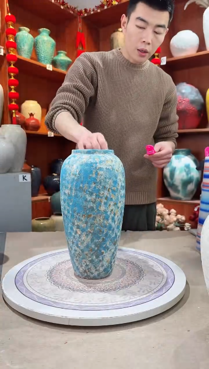 【闪购商品】瓶陶瓷花瓶 无花 微瑕a535 