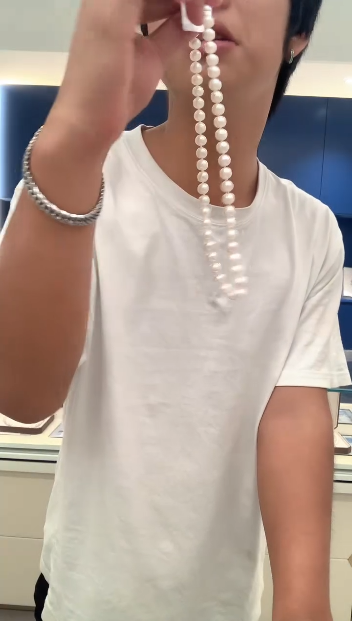 项链未镶嵌淡水珍珠多拍性发一