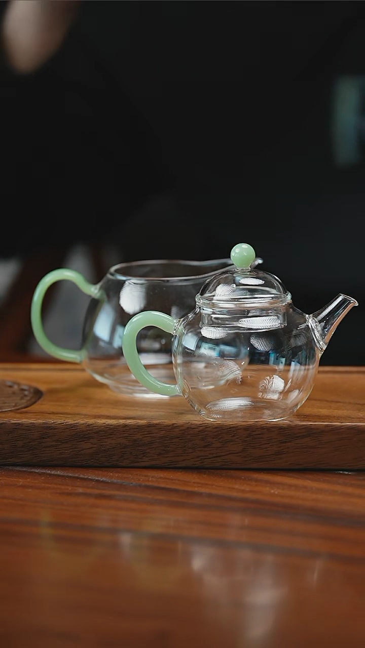 【闪购商品】品德坊禅韵泡茶壶青钰+明信唐102浅钰