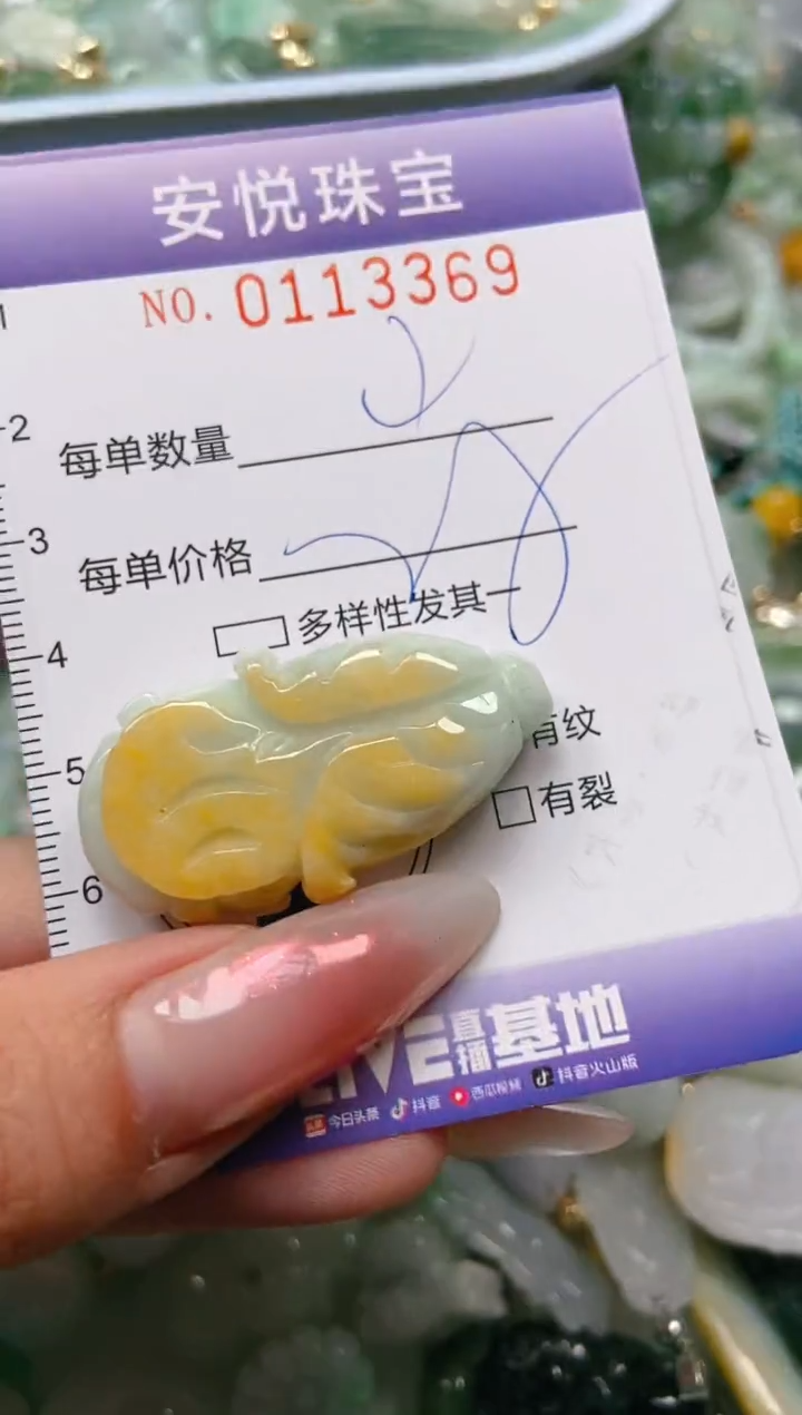 【闪购商品】翡翠颈饰未镶嵌闪购0113369