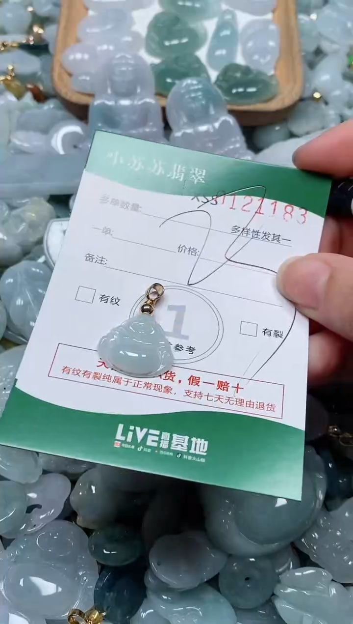 【闪购商品】翡翠颈饰未镶嵌闪购商品0121183