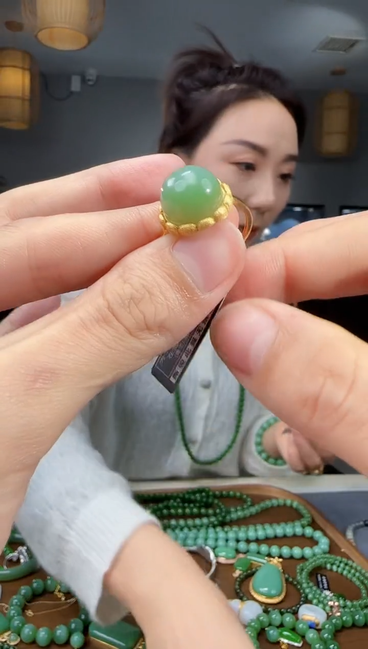 吊坠(不含链)银S925镶嵌和田玉1