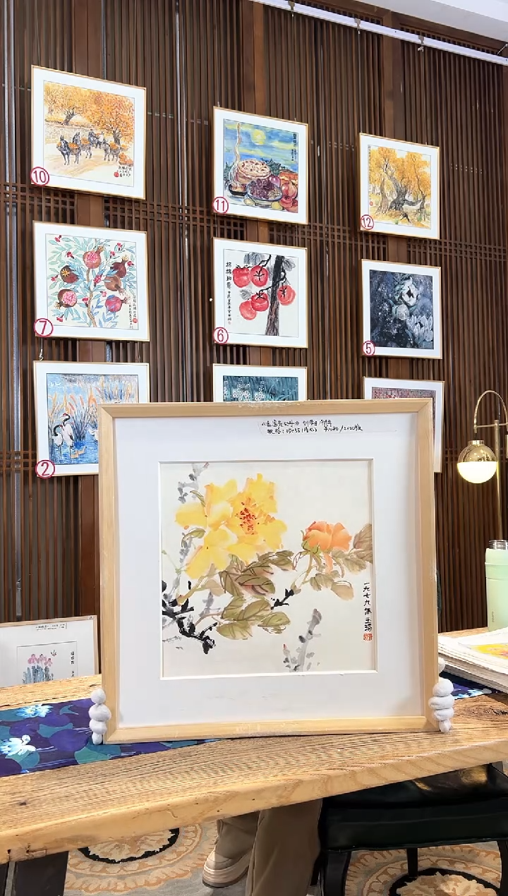 版画版画耿玉琨名章限量版画S