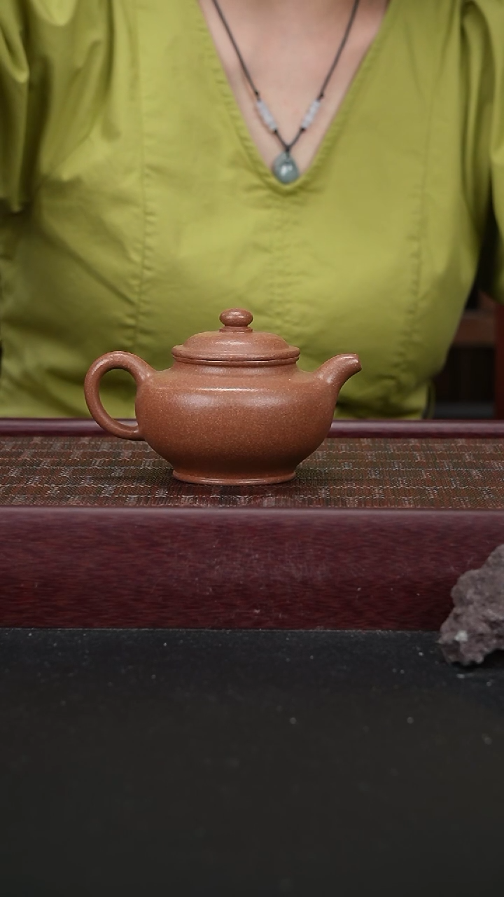 茶壶紫砂桃花泥掇只