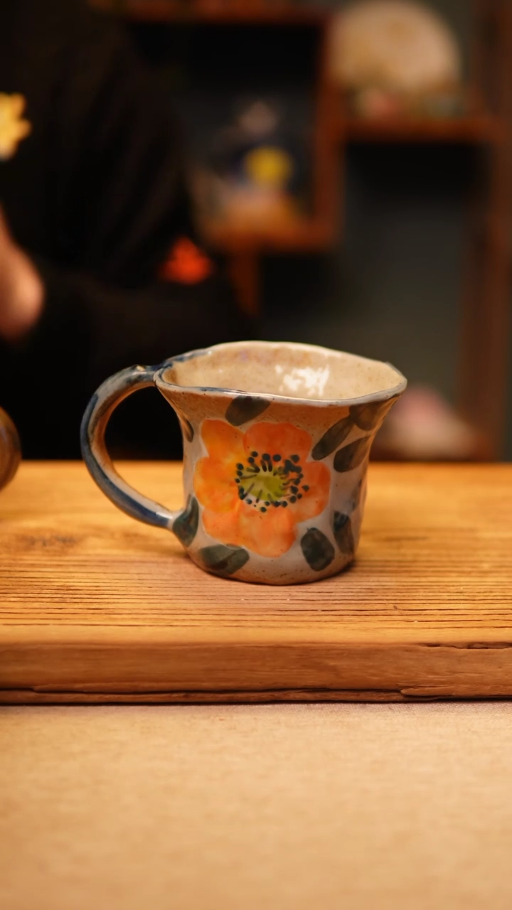 【闪购商品】@@陶园瓷舍@@纯手工手绘@高温釉下彩