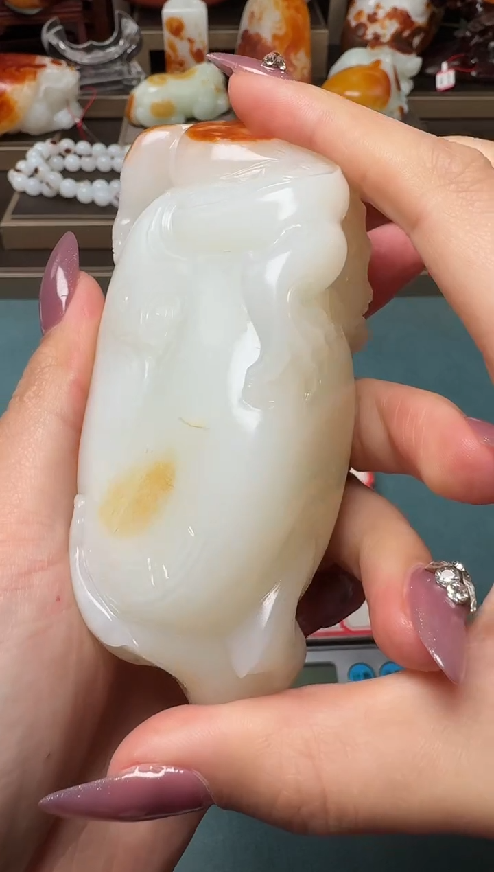 【闪购商品】和田玉手把未镶嵌111xjl