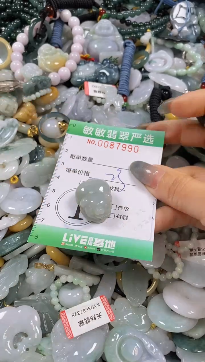 【闪购商品】翡翠颈饰未镶嵌闪购0087990