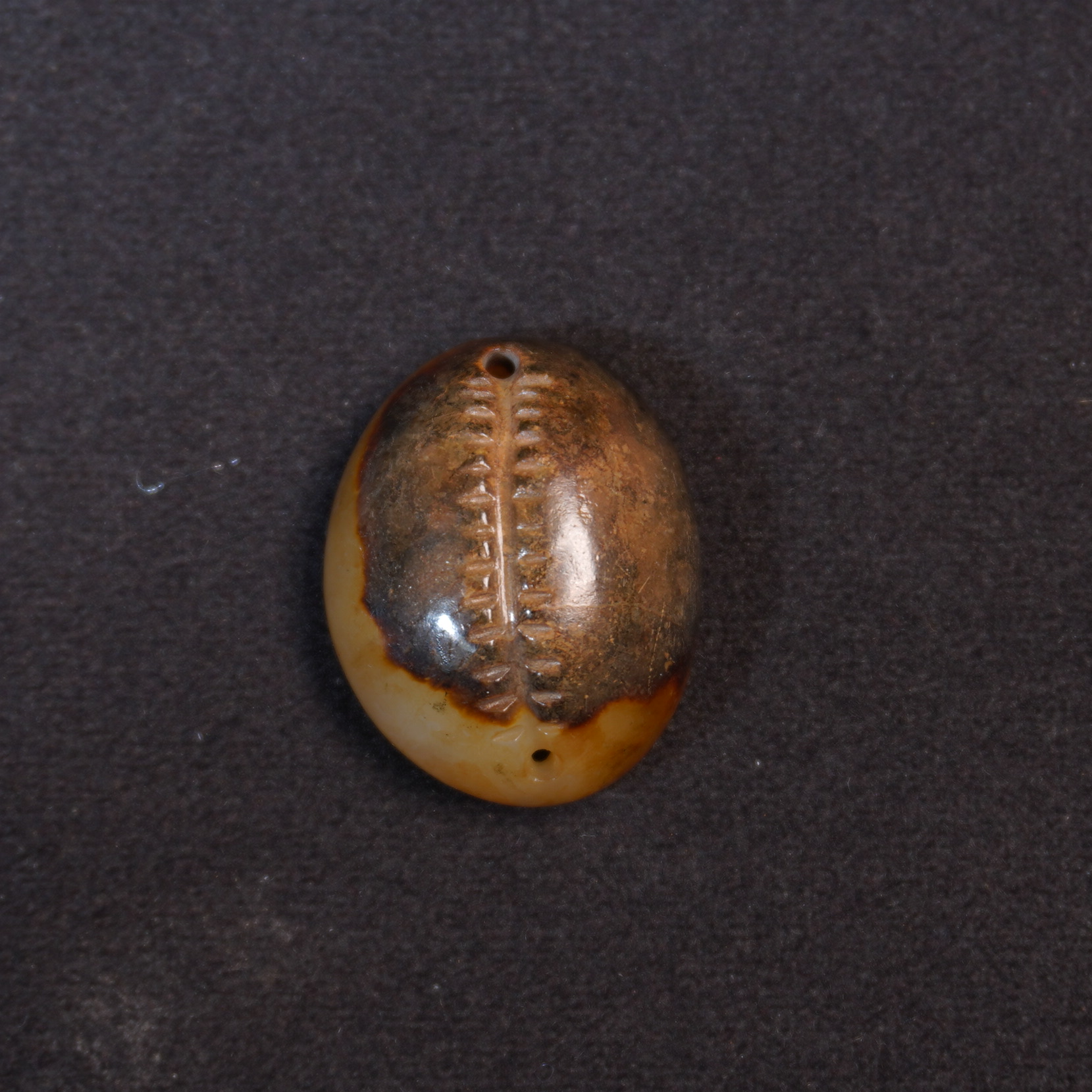 14MM45  明  和田玉贝币