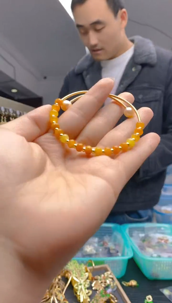 【闪购商品】翡翠耳饰合金0292翡翠手镯