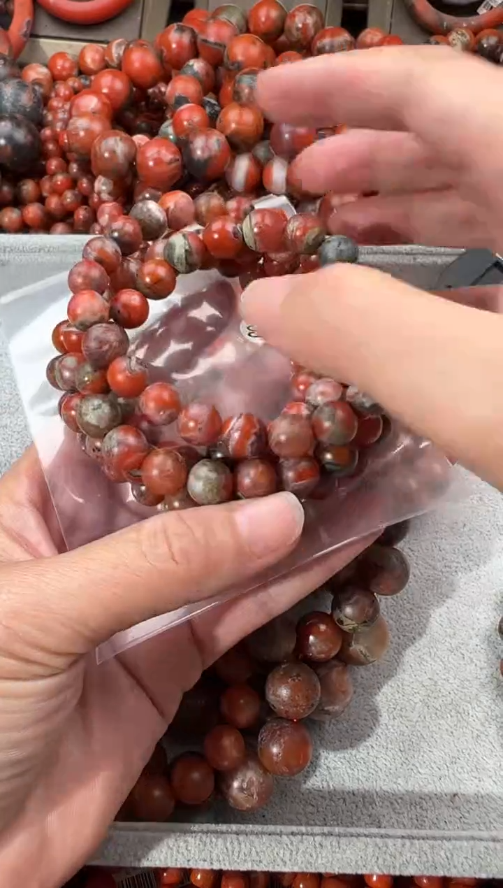 未镶嵌手串南红玛瑙9+