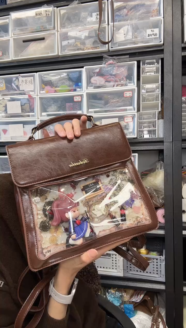 PU必灵手工潮包包