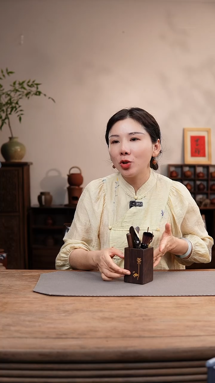 紫砂茶宠茶道六君子配件