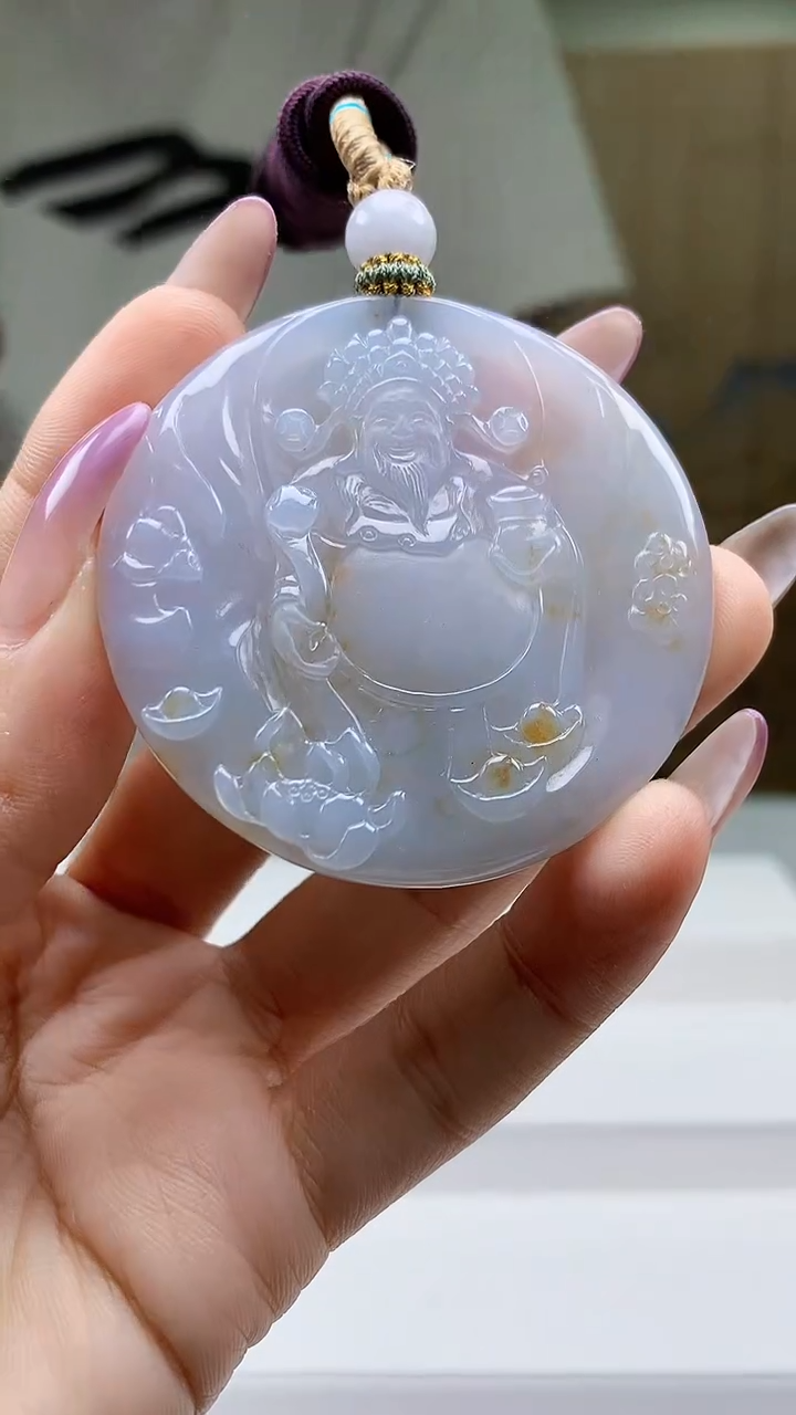 定制翡翠未镶嵌5028ty-毛货挂件126