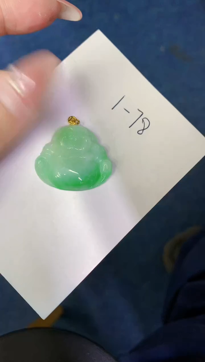 【闪购商品】翡翠颈饰18K金镶嵌0000000000