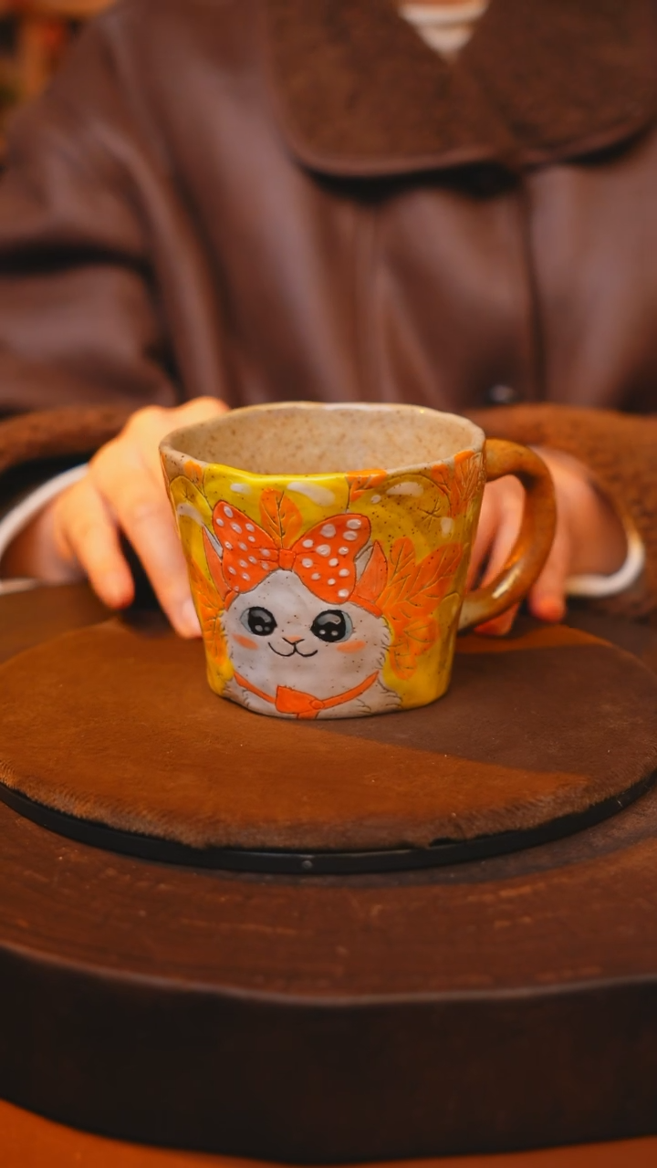 【闪购商品】瓷片景德镇手绘瓷器高温釉下彩----