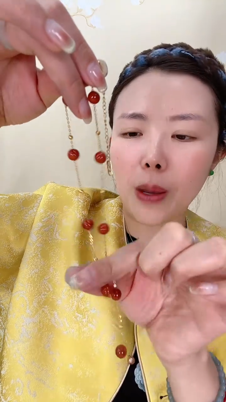 【闪购商品】南红玛瑙颈饰未镶嵌南红满天星X09