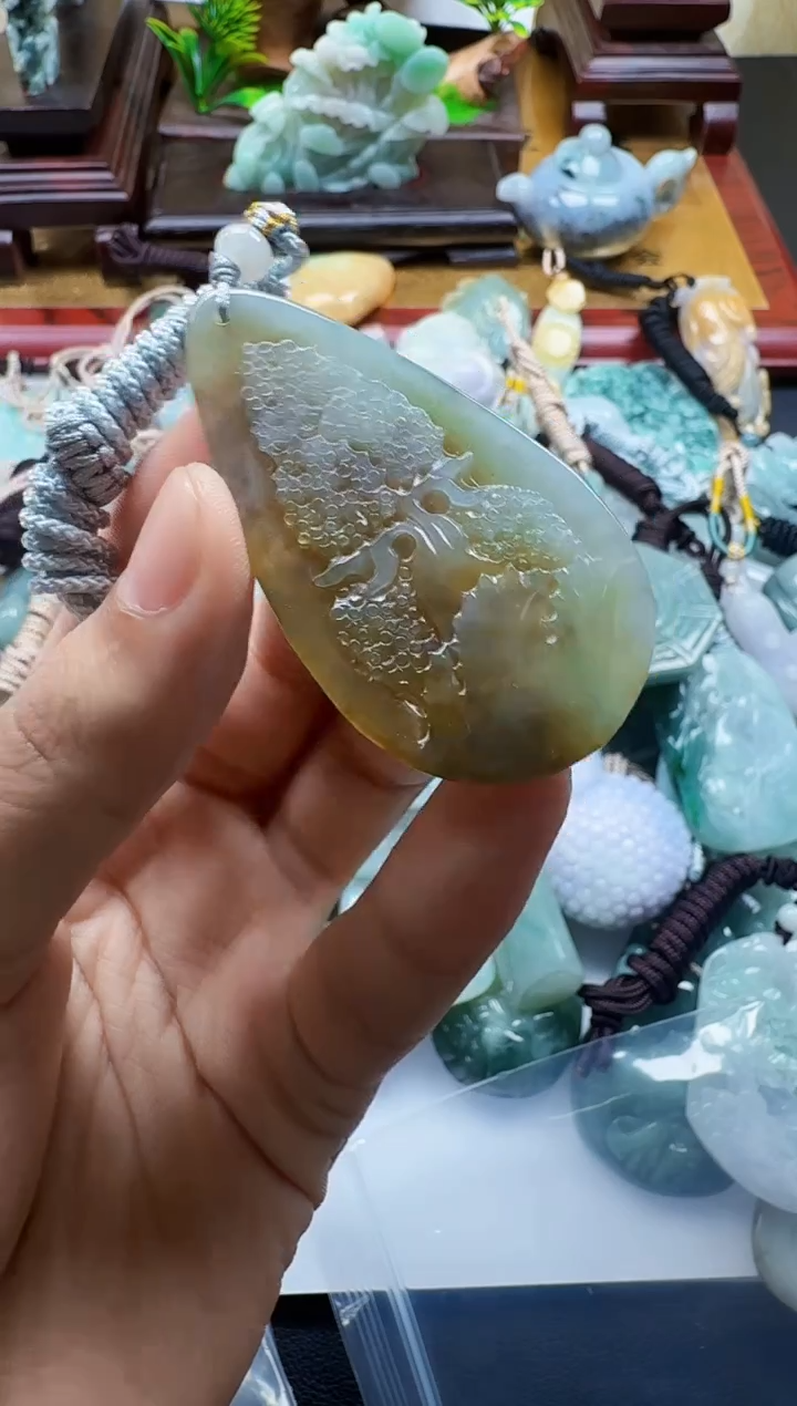 吊坠(不含链)未镶嵌翡翠1