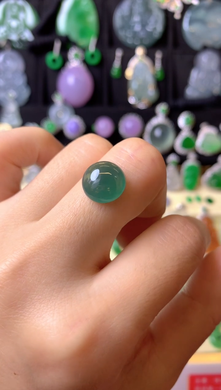 【闪购商品】定制翡翠未镶嵌1裸玉（客户意向镶嵌）