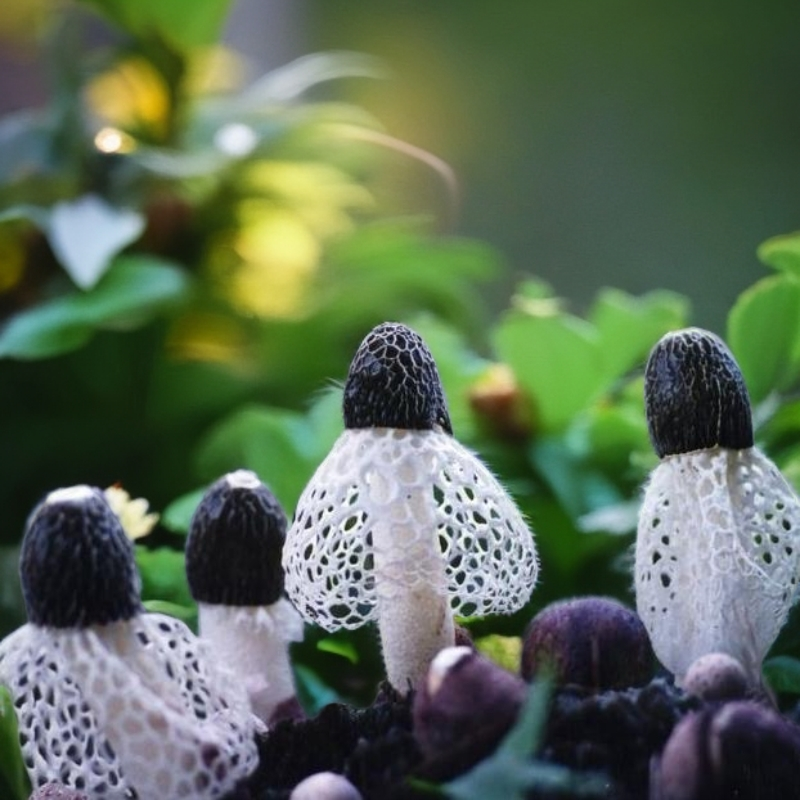 新鲜净重长裙发货竹荪干货农家古田新货特产火锅竹笙批发食材煲汤