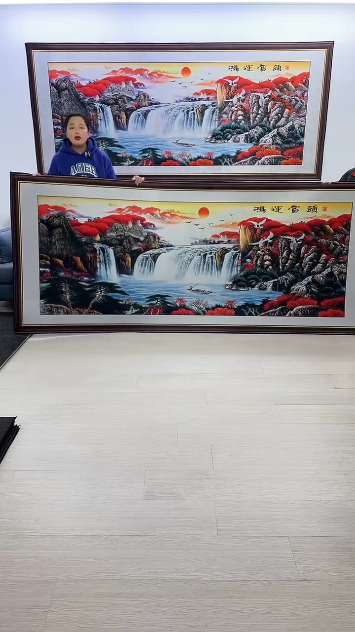 【闪购商品】横款052鸿运当头120*280