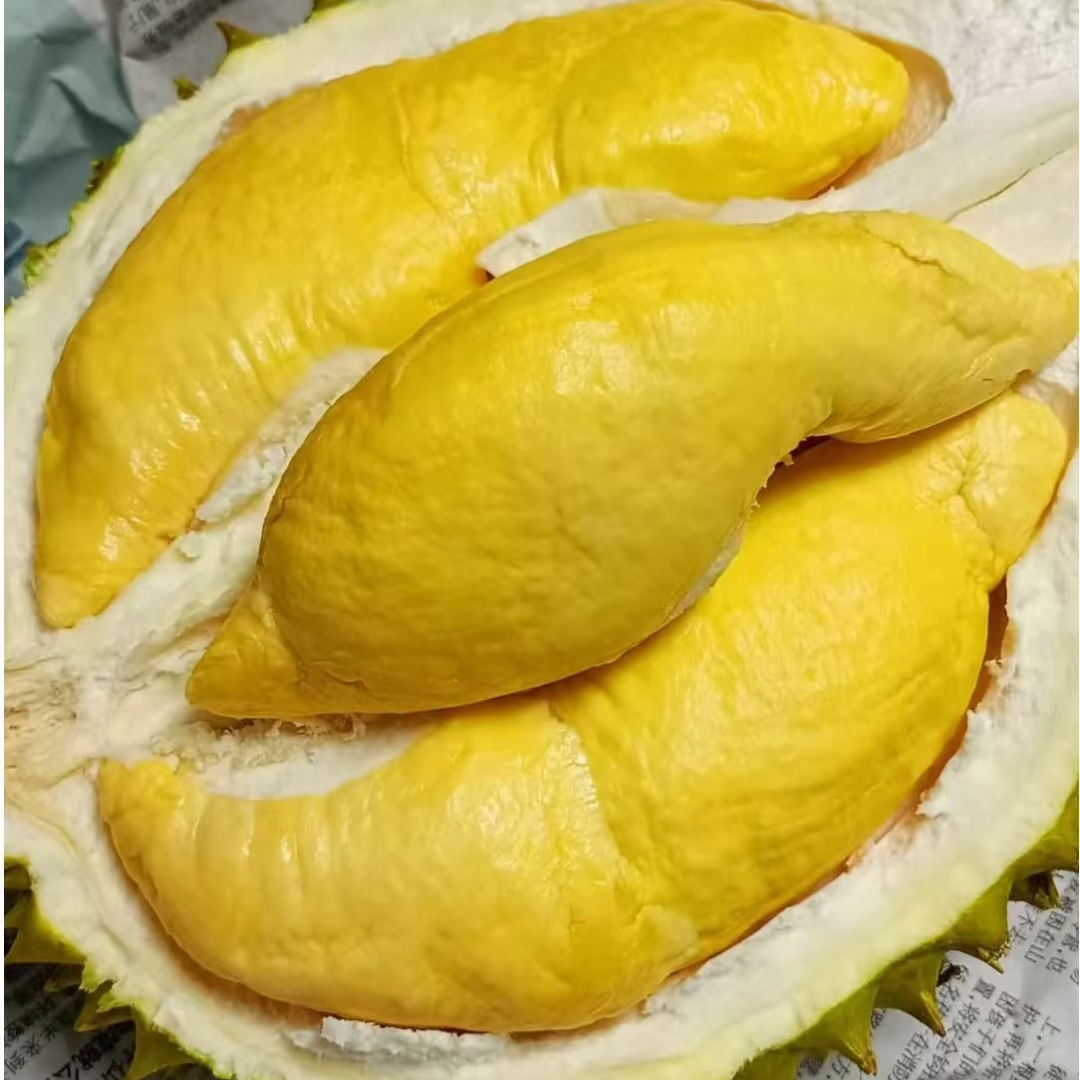 （金腰纯肉3斤）进口金腰一级A果鲜榴莲核大软糯香甜干尧越南干尧越南