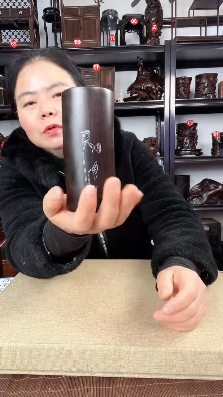 【闪购商品】木瑕疵127老李红木工艺品