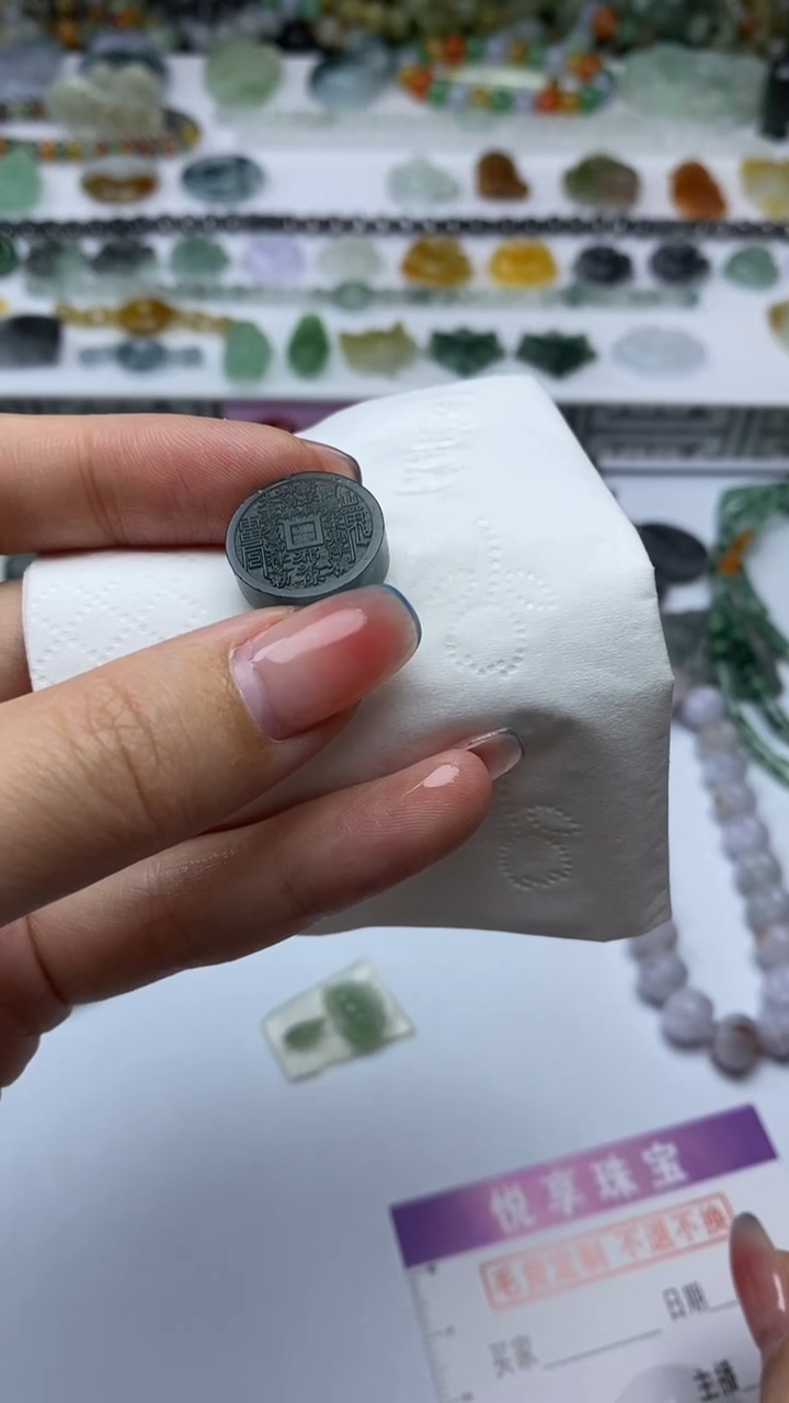 未镶嵌定制翡翠毛货定制不退不换