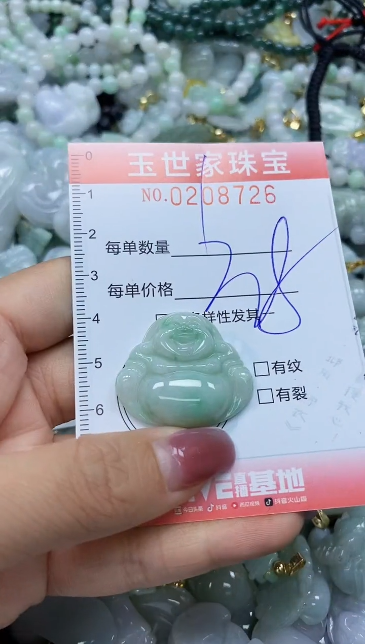 【闪购商品】翡翠颈饰未镶嵌闪购0208726