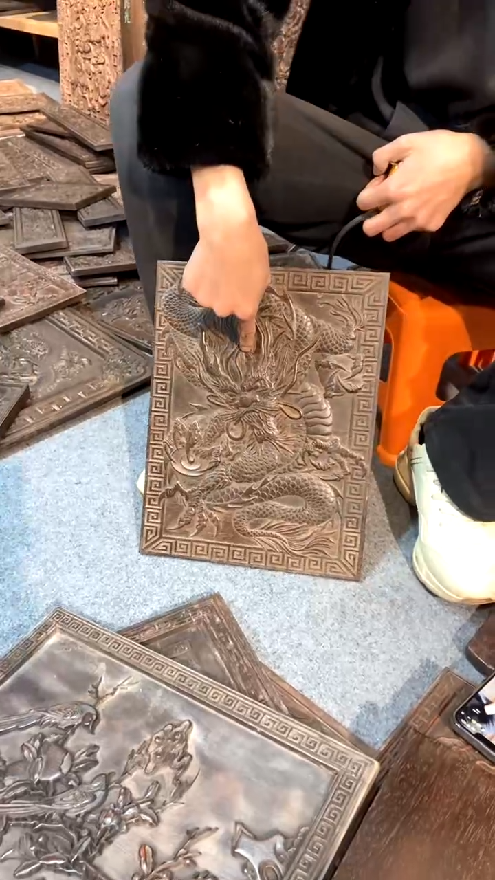 【闪购商品】木紫檀雕刻一物一拍一直播为准