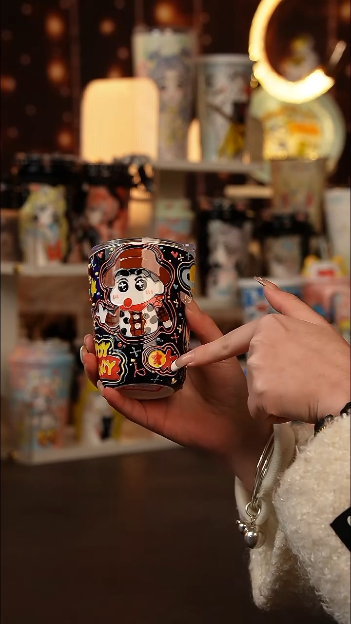 （玉泥）景德镇手工手绘文创陶瓷杯